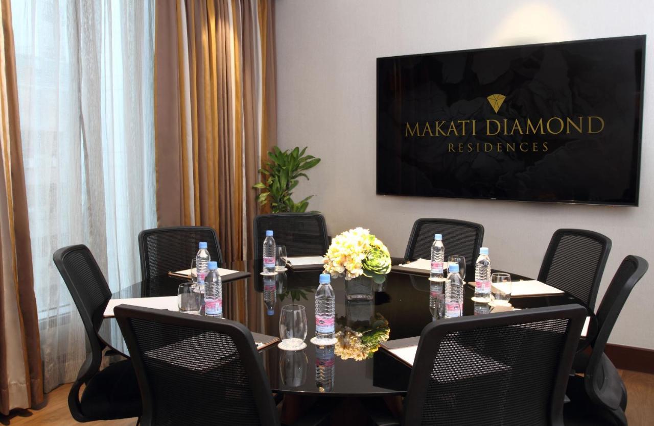 Makati Diamond Residences Макати Экстерьер фото Makati Diamond Residences Meeting Room